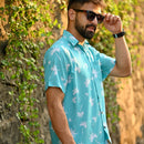 Hawaiian Shirts for Men Aloha Casual Button Down Cruise Beach WearShort Sleeve
