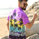 Hawaiian Shirts for Men Aloha Casual Button Down Cruise Beach WearShort Sleeve