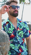 Hawaiian Shirts for Men Aloha Party Casual Camp Cruise vacation Tourist Wear