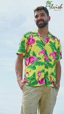Hawaiian Shirts for Men Aloha Party Casual Camp Cruise vacation Tourist Wear