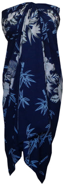 Sarong Women Bamboo Tree Printed Beach Swimsuit Wrap One Size Pareo