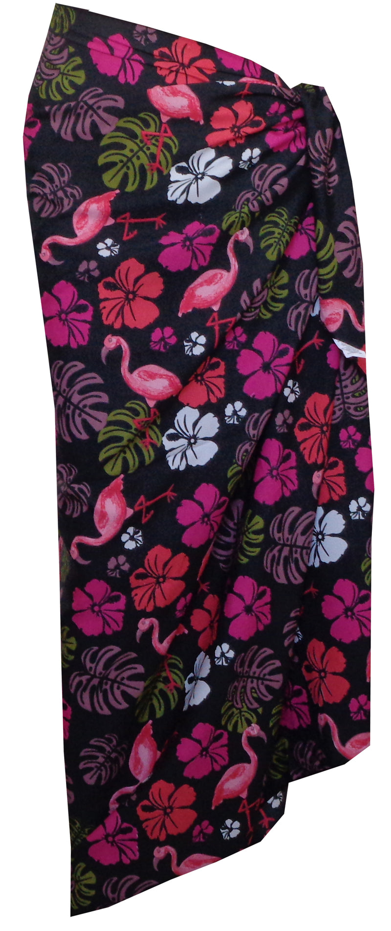 Sarong Women Flamingo Printed Beach Swimsuit Wrap One Size Pareo