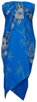 Sarong Women Bamboo Tree Printed Beach Swimsuit Wrap One Size Pareo