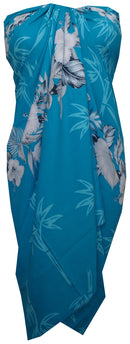 Sarong Women Bamboo Tree Printed Beach Swimsuit Wrap One Size Pareo