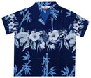 Hawaiian Shirts Boys Bamboo Beach Aloha Party Camp Short Sleeve Holiday Casual