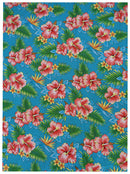 Sarong Allover Flower Leaf Beach Swimsuit Wrap Plus Size Cover up Pareo