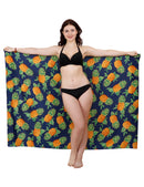 Alvish Sarong Women Men Pineapple Party Swimsuit Plus Size Pareo Holiday Beach