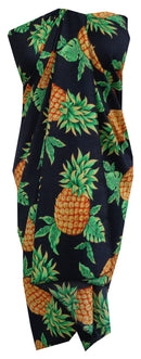 Alvish Sarong Women Men Pineapple Party Swimsuit Plus Size Pareo Holiday Beach
