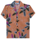 Boys Hawaiian Shirt Aloha Party Casual Camp Cruise vacation Tourist Beach Wear