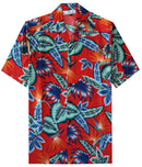 Hawaiian Shirts for Men Aloha Party Casual Camp Cruise vacation Tourist Wear