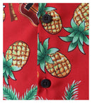 Hawaiian Shirts for Men Aloha Casual Button Down Cruise Beach Wear Short Sleeve