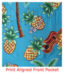 Hawaiian Shirts for Men Aloha Casual Button Down Cruise Beach Wear Short Sleeve