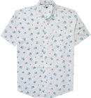 Shirts for Men Short Sleeve Casual Regular Fit Cotton Shirt Button Down Pocket