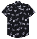 Men's Button Down Short Sleeve Casual Regular Fit Pocket Cotton Shirt