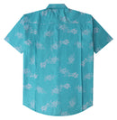 Men's Button Down Short Sleeve Casual Regular Fit Pocket Cotton Shirt