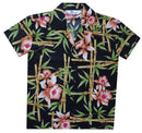 Boys Hawaiian Shirt Aloha Party Casual Camp Cruise vacation Tourist Beach Wear