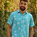 Hawaiian Shirts for Men Aloha Casual Button Down Cruise Beach WearShort Sleeve