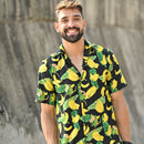 Hawaiian Shirts for Men Aloha Casual Button Down Cruise Beach Wear Short Sleeve