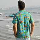 Hawaiian Shirts for Men Aloha Casual Button Down Cruise Beach Wear Short Sleeve