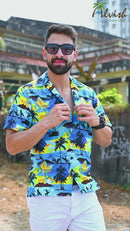 Hawaiian Shirts for Men Aloha Party Casual Camp Cruise vacation Tourist Wear