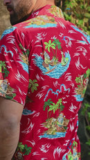 Hawaiian Shirts for Men Aloha Party Casual Camp Cruise vacation Tourist Wear
