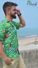 Hawaiian Shirts for Men Aloha Party Casual Camp Cruise vacation Tourist Wear