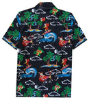 Hawaiian Shirts for Men Aloha Party Casual Camp Cruise vacation Tourist Wear