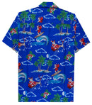 Hawaiian Shirts for Men Aloha Party Casual Camp Cruise vacation Tourist Wear