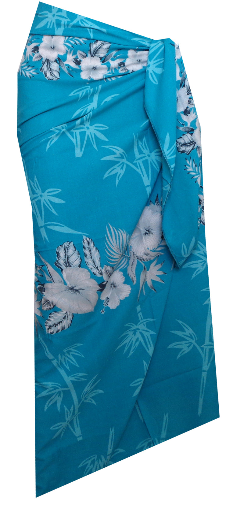 Sarong Women Bamboo Tree Printed Beach Swimsuit Wrap One Size Pareo