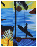 Hawaiian Shirts Boys allover Print Beach Aloha Party Camp Short Sleeve Holiday