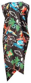 Sarong Christmas Santa Claus Party Swimsuit Wrap One Size Pareo Holiday Beach