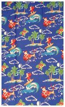 Sarong Christmas Santa Claus Party Swimsuit Wrap One Size Pareo Holiday Beach