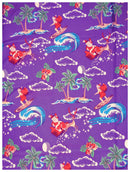 Sarong Christmas Santa Claus Party Swimsuit Wrap One Size Pareo Holiday Beach