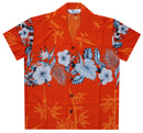 Hawaiian Shirts Boys Bamboo Beach Aloha Party Camp Short Sleeve Holiday Casual