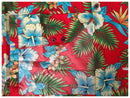 Hawaiian Shirt Mens Allover Flower Beach Aloha Party Casual Holiday Short Sleeve