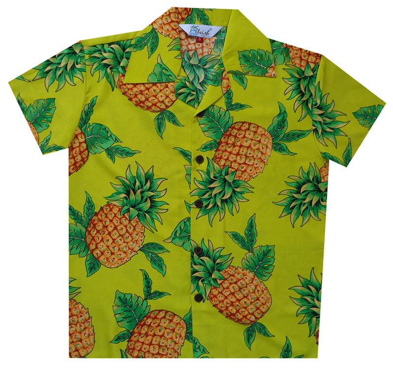 Alvish Hawaiian Shirts Boys Funny Beach Aloha Party Short Sleeve Holiday Casual