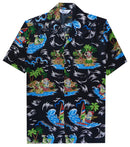 Hawaiian Shirts for Men Aloha Party Casual Camp Cruise vacation Tourist Wear