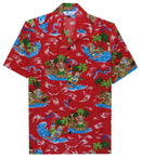 Hawaiian Shirts for Men Aloha Party Casual Camp Cruise vacation Tourist Wear