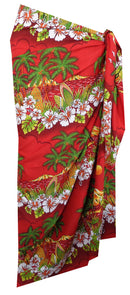 sarong coverups for women Flower Leaf Beach Swimsuit Wrap Plus Size Pareo