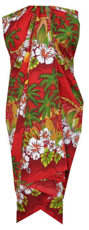 sarong coverups for women Flower Leaf Beach Swimsuit Wrap Plus Size Pareo