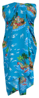 Sarong Wraps For Women mens Beach hawaiian Wraps Camp Vacation Tourist Party