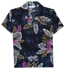 Boys Hawaiian Shirt Aloha Party Casual Camp Cruise vacation Tourist Beach Wear