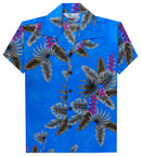 Boys Hawaiian Shirt Aloha Party Casual Camp Cruise vacation Tourist Beach Wear