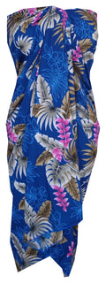Alvish Sarong Women Allover Leaf Beach Swimsuit Wrap for Women Girls