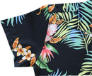 Alvish Hawaiian Shirt Boys Flower And Leaf Beach Aloha Party Casual
