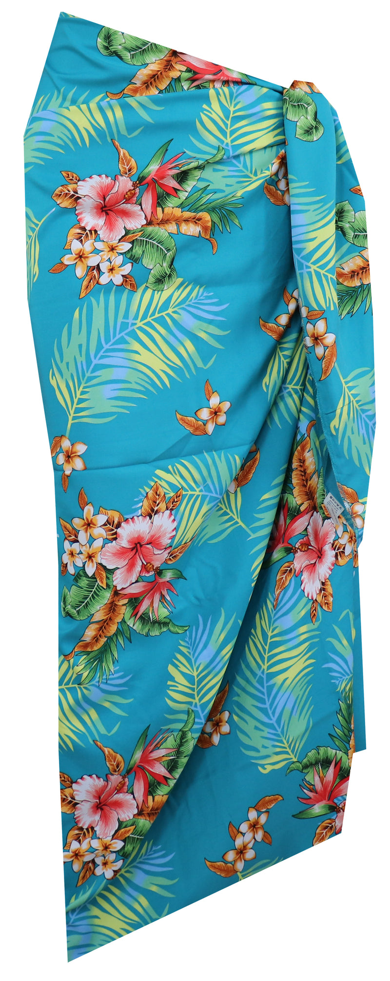 ALVISH Sarong 54 Women Flower and Leaf Beach Swimsuit Wrap for Women/Girls