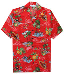 Hawaiian Shirts for Men Aloha Party Casual Camp Cruise vacation Tourist Wear
