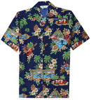 Hawaiian Shirts for Men Aloha Party Casual Camp Cruise vacation Tourist Wear