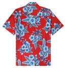 Hawaiian Shirts for Men Aloha Casual Button Down Cruise Beach Wear Short Sleeve