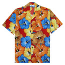 Hawaiian Shirts for Men Aloha Casual Button Down Cruise Beach Wear Short Sleeve